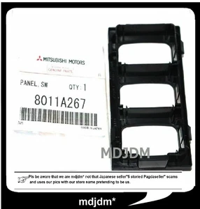 Oem Panel of Floor Console Switch 8011A267 Genuine Mitsubishi Part - Picture 1 of 5