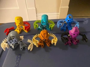 Lego Bionicle McDonald's Tohunga Matoran Complete Set Of All 6 Broken Arms - Picture 1 of 12