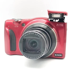 FujiFilm FinePix F770 EXR 16.0 Mega Pixels Red Compact Digital Camera From Japan - Picture 1 of 10