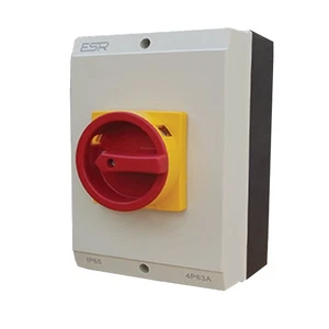 Aislador rotativo industrial grande IP65 ESR E204P/L - 20A 4 polos 230V-415V - Imagen 1 de 1