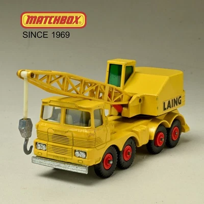Matchbox King Size No. K-12 Mobile Crane (LAING) Die-cast Model Car - Image 1 of 4