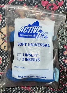 Active Ice- Cold Therapy Soft Universal Wrap with 2 Gel Inserts, Elastic Band - Picture 1 of 5