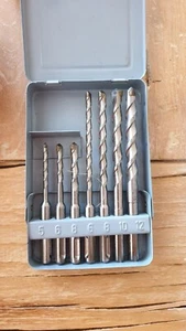 SDS Plus Bohrer Set Hammerbohrer Betonbohrer Steinbohrer, 7-teilig, 5 - 12 mm - Bild 1 von 2