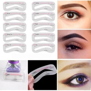 Fashion Eye Template Eyebrow Stencil Shaper Makeup Tools Grooming - Picture 1 of 4