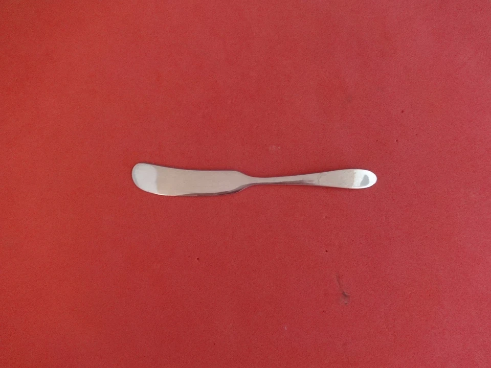G Amaya V Mexican Sterling Silver Butter Spreader Flat Handle 5 1/2" - Image 1 of 1