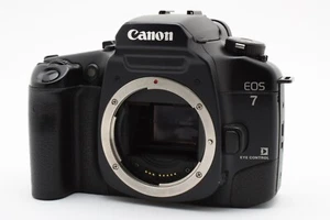 Canon EOS-7 EOS 7 Eye Control analoge Spiegelreflexkamera 35 mm schwarz Body [Exc++] #2458868 - Bild 1 von 12