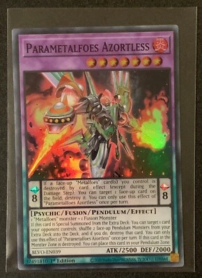 Parametalfoes Azortless | BLVO-EN039 | Super Rare 1st | Blazing Vortex | YuGiOh - Image 1 of 3