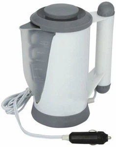 Hervidor de agua para jarra de 24 V con enchufe para cigarros con soporte de 2 tazas tenedor de cuchara - Imagen 1 de 4