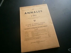 Annales de l'est franchise Ligny pompe funébre Duc Lorraine Putellange Sarralbe - Picture 1 of 8