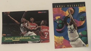 Jamal Mashburn 2 Card Lot NBA Dallas Mavericks - Picture 1 of 4