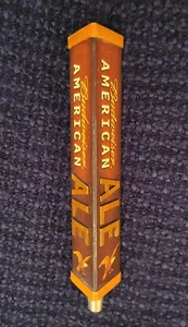 Budweiser American Ale Eagle 3-seitiger Bier Holz Zapfhahn Griff 12" - Bild 1 von 2