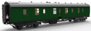 0-gauge Darstaed FINESCALE Mk1-BG Baggage Car -Southern Greem. SRDMK1-7B - Picture 1 of 1