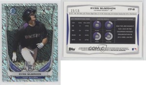 2014 Bowman Draft Top Prospects Chrome Shimmer Refractor /15 Ryan McMahon