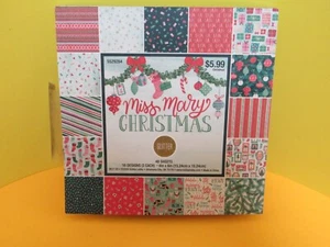The Paper Studio - Christmas Basics 6x6 Paper Pad - 48 Sheets - NEW - Picture 1 of 2