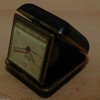 Blessing 2 Rubis Reisewecker zirka 60er Jahre Klappwecker - Bild 1 von 4