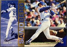 1994 Pinnacle Select Ryne Sandberg $32 Chicago Cubs Card! D75