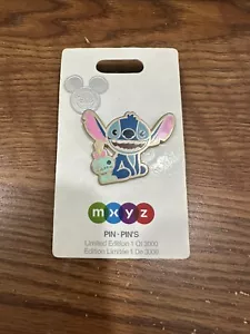 Disney D23 Expo 2017 Exclusive MXYZ Stitch And Scrump Pin Le 3000 - Picture 1 of 2