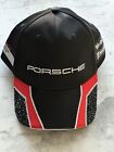 Porsche Bedazzled Custom Hand Made Crystal Infused L Racing Cap Hat F1 Michelin