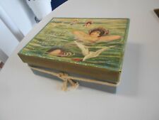 life is good vintage image hard cardboard box primitives by kathy beach boxes
