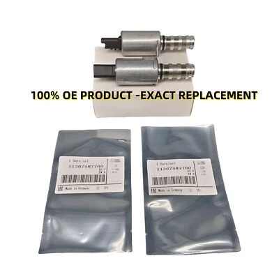 2PCS NEW Variable Valve Timing Control Solenoid for 2002-2013 Mini Cooper 1.6L — 第 1/4 张图片