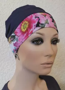Leichte CHEMO MÜTZE Kopfbedeckung Sommer Cap weich bequem Chemomütze Anna NEU - Bild 1 von 6