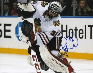 JEFF GLASS signed (CHICAGO BLACKHAWKS) autograph HOCKEY 8X10 photo W/COA - Picture 1 of 1