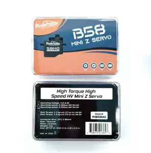 NEW Powerhobby 58MG Programmable High Speed / Torque Digital Servo Mini-Z - Picture 1 of 1