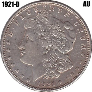 1921-D 1 Dollar Morgan in vz - Bild 1 von 2