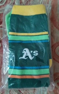 Oakland A’s Athletics SGA Socks Latin & Hispanic Heritage Day New MLB 9/16/2023 - Image 1 of 2