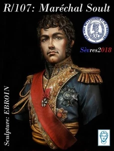 Modelos Alexandros - Busto de resina Marshal Soult 200 mm AXR107 - Imagen 1 de 2