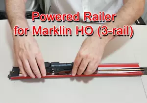 Powered Railer For Marklin Locos, Rolling Stock "Railing is a child's play now" - Picture 1 of 1