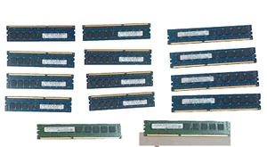 (14pcs - 2 bags) HYNIX 2GB 1Rx8 PC3-10600E-9-10-D0 DDR3 Computer Server Ram - Picture 1 of 18