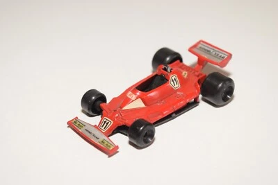 V 1:55 POLITOYS RJ55 RJ 55 FERRARI 312 T2 F1 AUTO DA CORSA ROSSA OTTIME CONDI... - Immagine 1 di 4