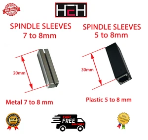 Las cuñas de la manga del husillo convierten mangas de 5 mm o 7 mm a 8 mm acabado de metal plástico - Imagen 1 de 3