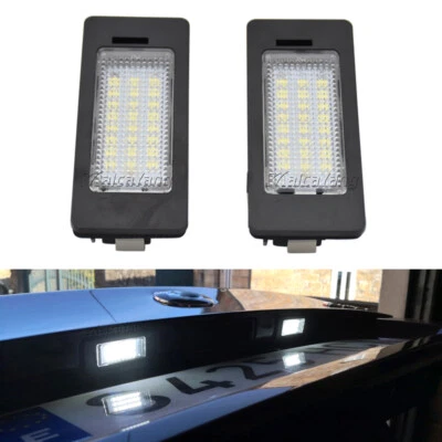 2PCS For BMW E60 M5 E61 touring 2006 2007-2010 Rear Bumper License Plate Light - Image 1 of 4
