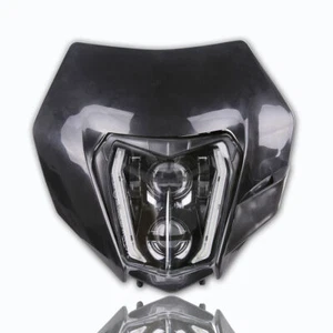 Dirt Bike LED Headlight DRL for EXC EXCF SX SXF XC XCF XCW 125 150 250 300 350 - Picture 1 of 6