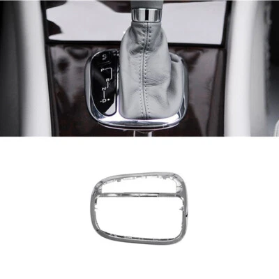 Cubierta de panel de cambio de marchas cromada 1 pieza para Mercedes-Benz Clase C W203 C230 C320 Foto 1 de 4