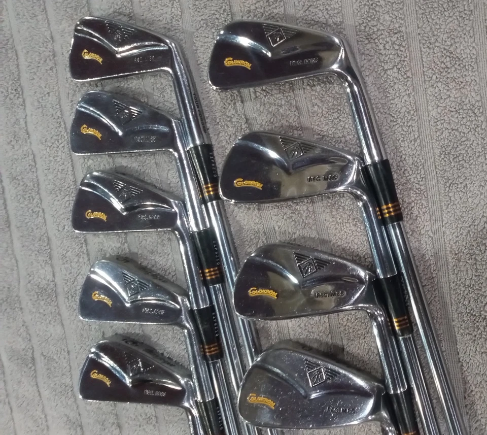 Rare MacGregor Tourney M85 Colokrom Copper Face Iron Set. 2-PW. S-Flex. Nice!! - Image 1 of 4