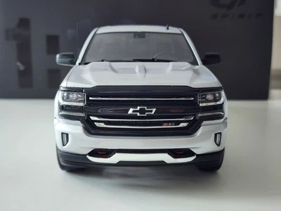 1:18 GT SPIRIT Chevrolet Silverado Redline Silver 999Pcs Limited Edition GTS785 - Image 1 of 4