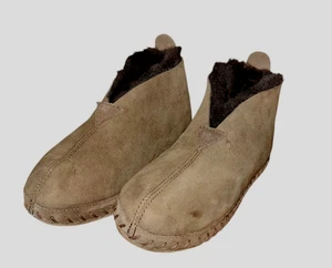LL BEAN Wicked Good Slippers 189724 CHOCOLATE SIZE 8 WIDE Men's - Picture 1 of 8