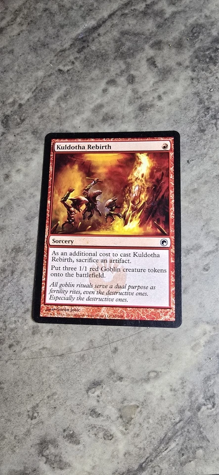 Kuldotha Rebirth Scars of Mirrodin Regular Sorcery Common MTG LP  - Image 1 of 1