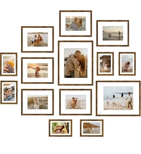 Giftgarden 14-teiliges Bilderrahmen-Set 2-8x10, 6-5x7, 6-4x6 Neu im Karton KOSTENLOSER VERSAND! - Bild 1 von 4