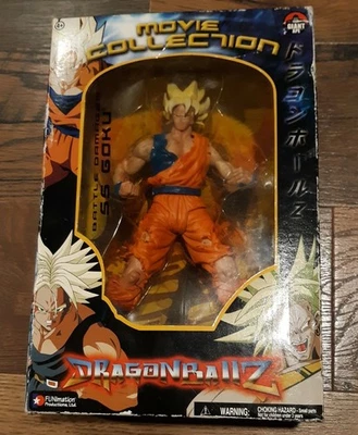 Dragonball Z Película Colección Batalla Dañada SS Goku 9" Figura Totalmente Nueva 2003 Foto 1 de 4