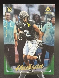 Panini Luminance Kobe Hudson RC #169 2025 verde/100 novato - Imagen 1 de 2