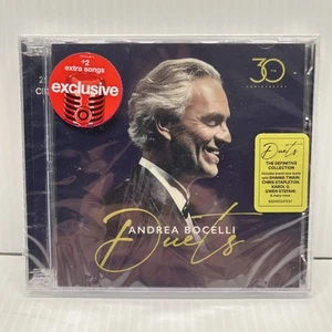 Andrea Bocelli Duets CD 30th Anniversary issue w/2 Bonus Tracks Brand New Sealed - Picture 1 of 11