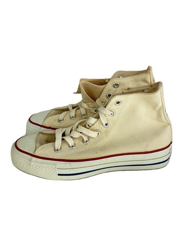 CONVERSE SNEAKERS ALTE 23 cm panna TELA usate