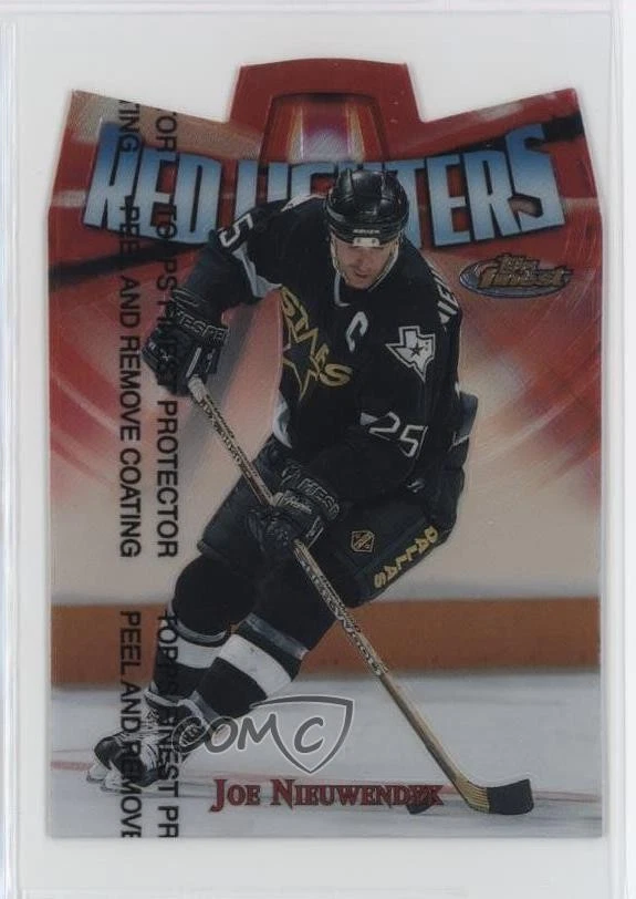 1998-99 Topps Finest Red Lighters Joe Nieuwendyk #R14 HOF - Image 1 of 2