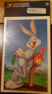 US POSTAL SERVICE BUGS BUNNY POSTAL CARD BOOKLET OF 10 WARNER BROTHERS - Picture 1 of 1