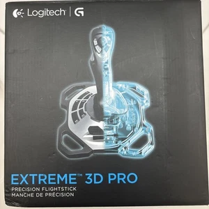 Joystick cavo USB Logitech Extreme 3D Pro - nero/argento - scatola aperta - Foto 1 di 4