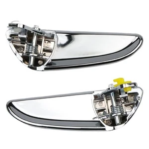 Inner Door Handle Set for Lancia For Ypsilon 843 2003 2010 OEM 71741225 - Picture 1 of 8